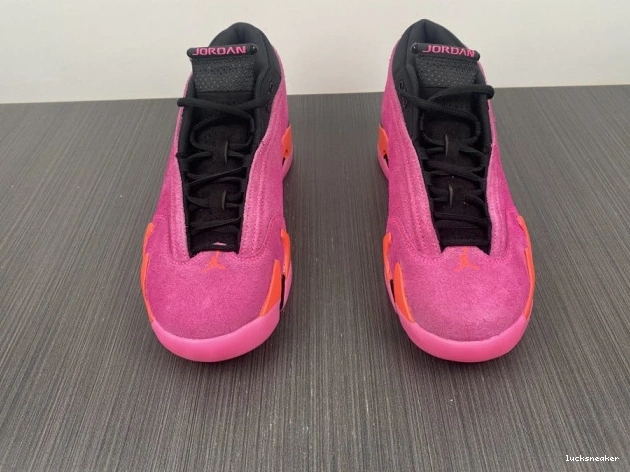 Reps LUCY Shocking DH4121-600 (W) Pink 14 Retro Low Jordan 0716